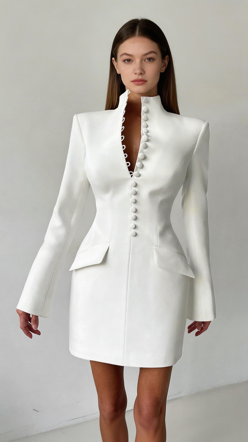 Ivory Authority Dress