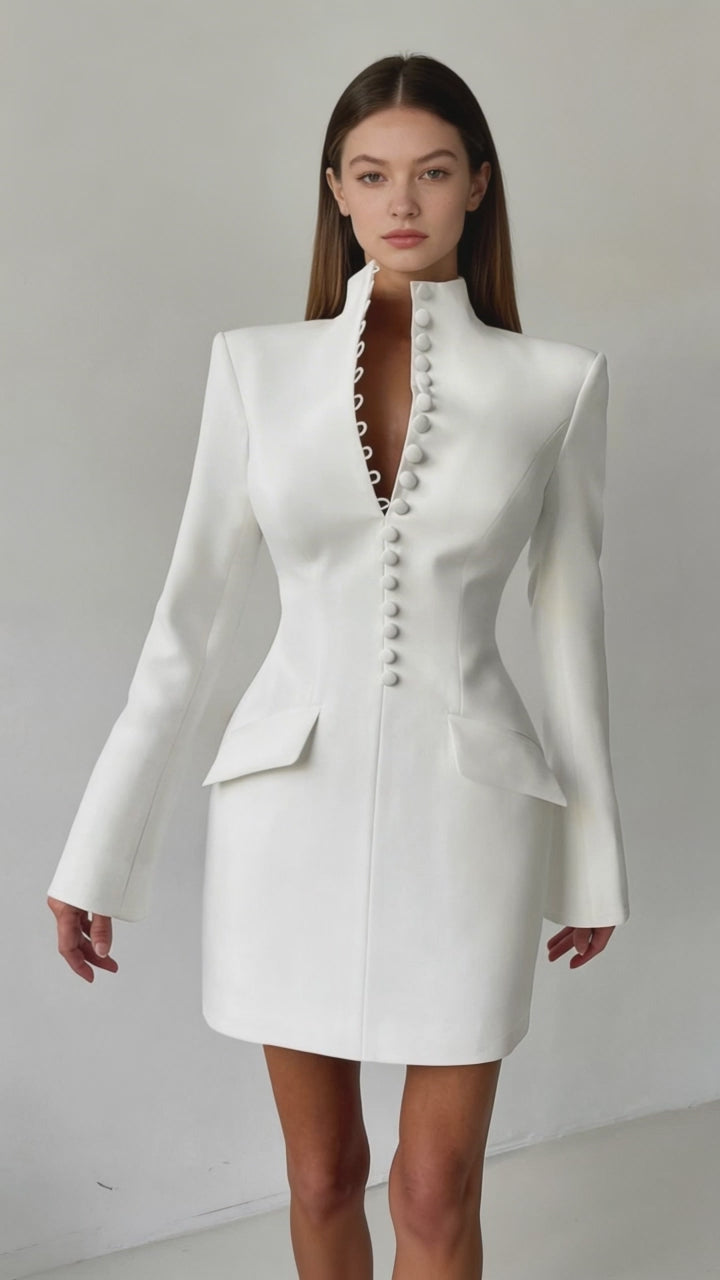 Ivory Authority Dress